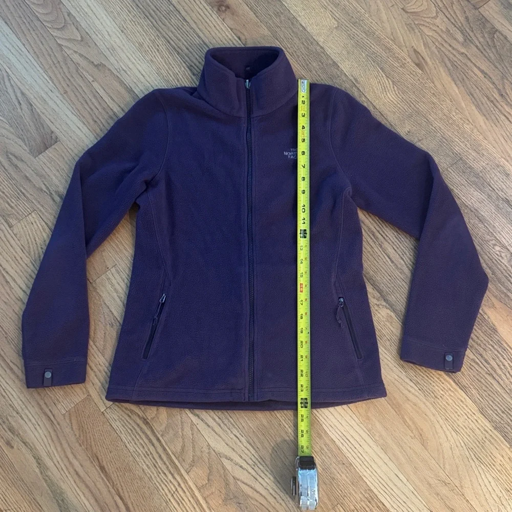 The North Face Deep Purple Fleece Jacket Size: Small - Picture 2 of 6